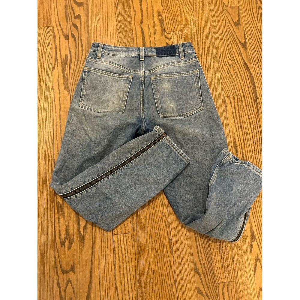 ASOS Full Side Zipper Jeans - UK 26/32 - Picture 3 of 4
